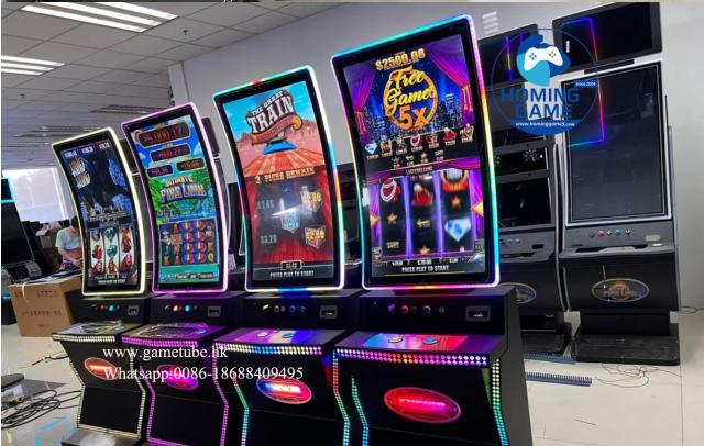 HomingGame 43-Inch Curved Touch Monitor Skill Game Slot Machine - Deluxe 4K Curved Screen Skill Game Machine - Vertical Casino Slot Cabinet with 43" Curved Touch Screen for US Market - Professional High-Profit Skill Game Cabinet Manufacturer HomingGame 43-Inch Curved Touch Monitor Skill Game Slot Machine - Deluxe 4K Curved Screen Skill Game Machine - Vertical Casino Slot Cabinet with 43" Curved Touch Screen for US Market - Professional High-Profit Skill Game Cabinet Manufacturer