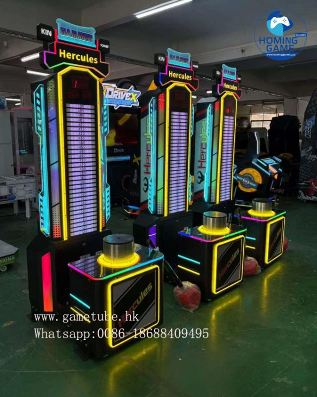 High-Performance Hercules Punching Boxing Game Machine – Heavy Duty Metal Coin-Operated Arcade Sports Machine High-Performance Hercules Punching Boxing Game Machine – Heavy Duty Metal Coin-Operated Arcade Sports Machine