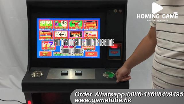 Hot Skill Pot O Gold Multi-Game Arcade Machine — Factory Direct by HomingGame! Hot Skill Pot O Gold Multi-Game Arcade Machine — Factory Direct by HomingGame!