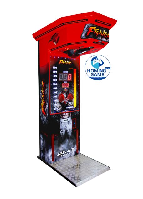 HomingGame Factory Price Coin Operated Boxer Fighter Game Machine Ultimate Punching Strength Tester Arcade Machine for Sale HomingGame Factory Price Coin Operated Boxer Fighter Game Machine Ultimate Punching Strength Tester Arcade Machine for Sale