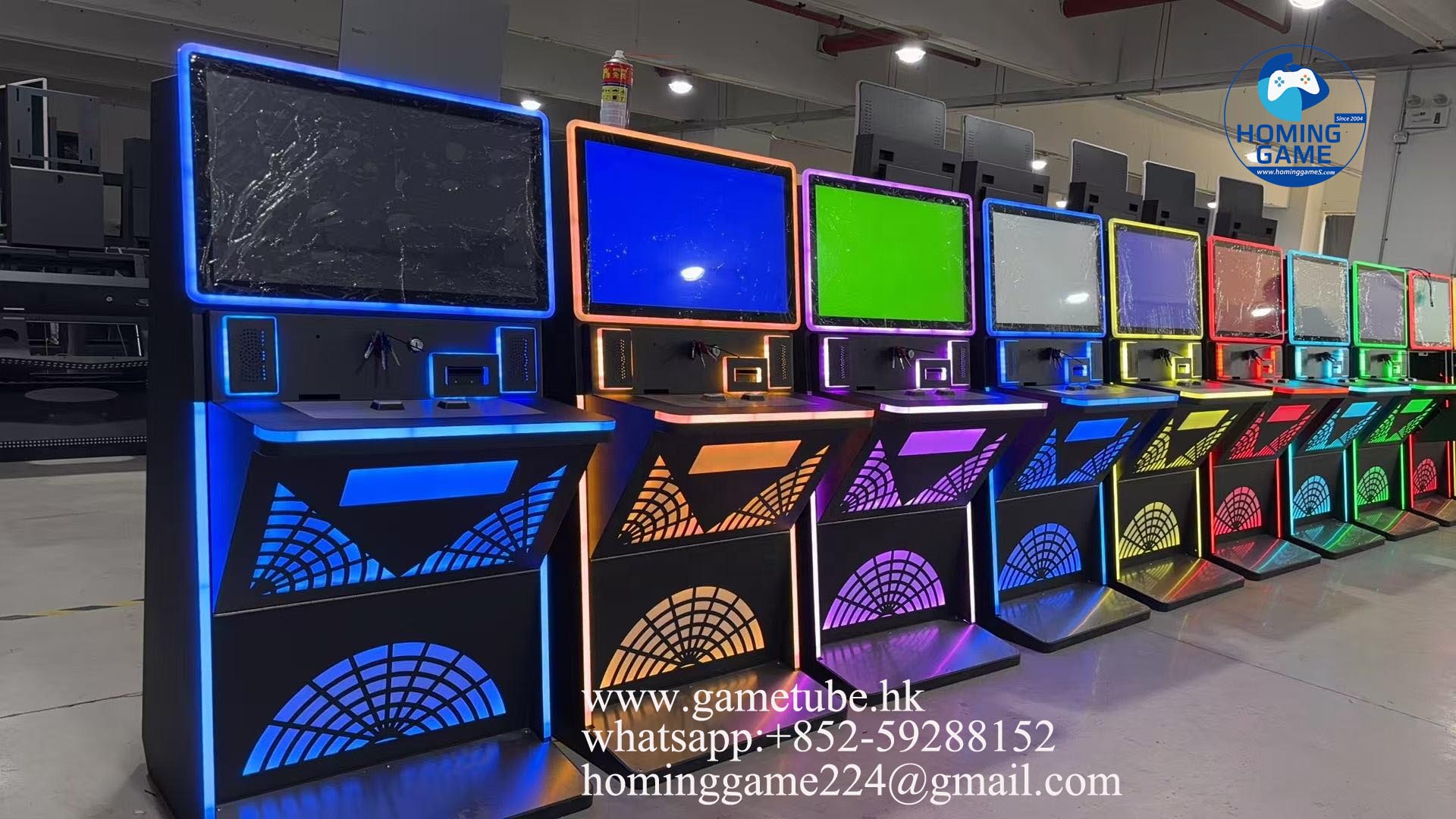 27" Premium Touchscreen Skill Slot Gaming Machine – Pog 510/585/590 Series – Heavy-Duty Metal Cabinet for Entertainment Centers & C-Stores 27" Premium Touchscreen Skill Slot Gaming Machine – Pog 510/585/590 Series – Heavy-Duty Metal Cabinet for Entertainment Centers & C-Stores