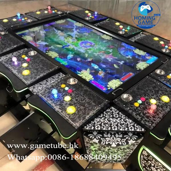 10 Player Fishing Table Game Machine | Multi-Player Arcade Fishing Game Machine for Sale | Commercial Fish Table Game | HomingGame Factory OEM 10 Player Fishing Table Game Machine | Multi-Player Arcade Fishing Game Machine for Sale | Commercial Fish Table Game | HomingGame Factory OEM