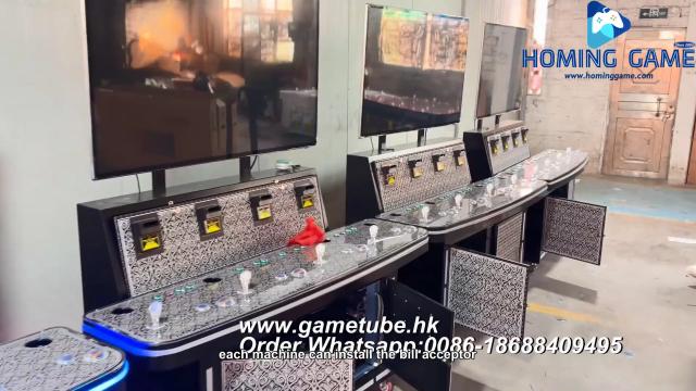 USA Hot 4-Player Upright Fishing Game Machine HomingGame with Mutha Goose Printer Accounting System USA Hot 4-Player Upright Fishing Game Machine HomingGame with Mutha Goose Printer Accounting System