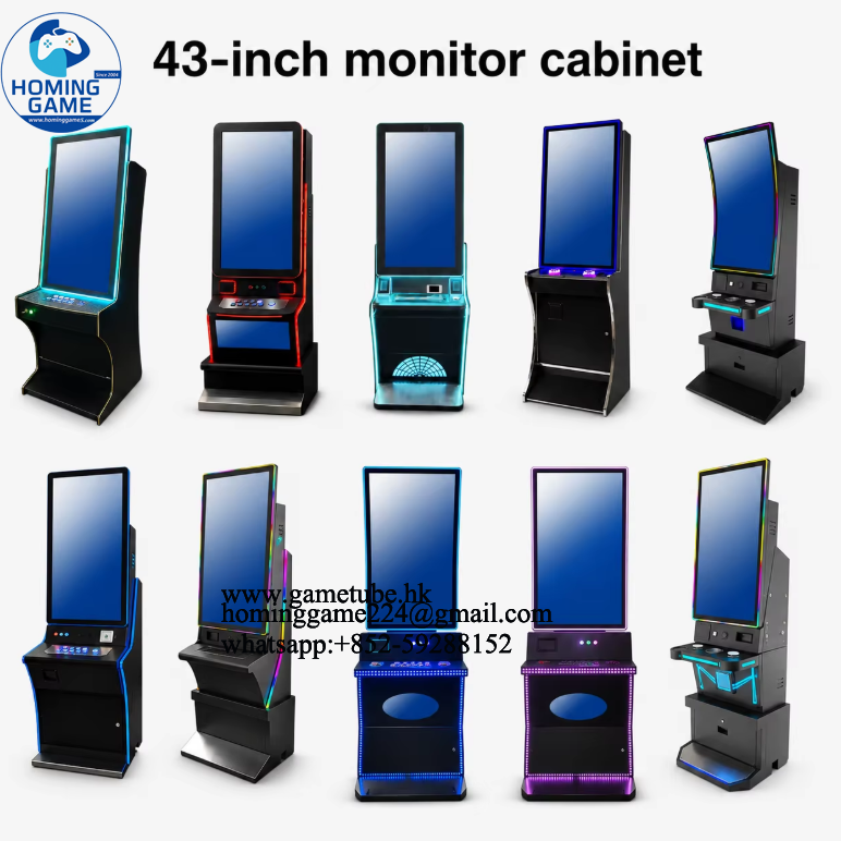 32 Inch and 43 Inch Skill Slot Table Game Machine – Lighting Edition & Fusion 4 Multi-Game Board | HomingGame Factory