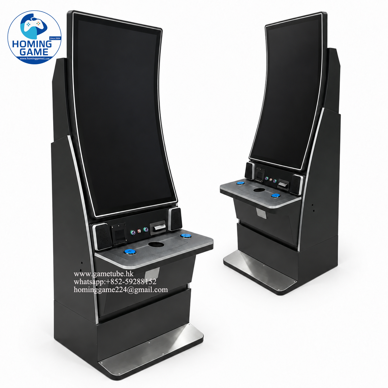 32 Inch and 43 Inch Skill Slot Table Game Machine – Lighting Edition & Fusion 4 Multi-Game Board | HomingGame Factory