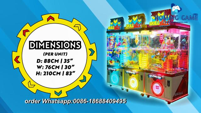 2026 Wholesale Skill Fall Revolution Prize Game – Premium Skill-Based Arcade Merchandiser for FECs, Cinemas & Shopping Malls 2026 Wholesale Skill Fall Revolution Prize Game – Premium Skill-Based Arcade Merchandiser for FECs, Cinemas & Shopping Malls
