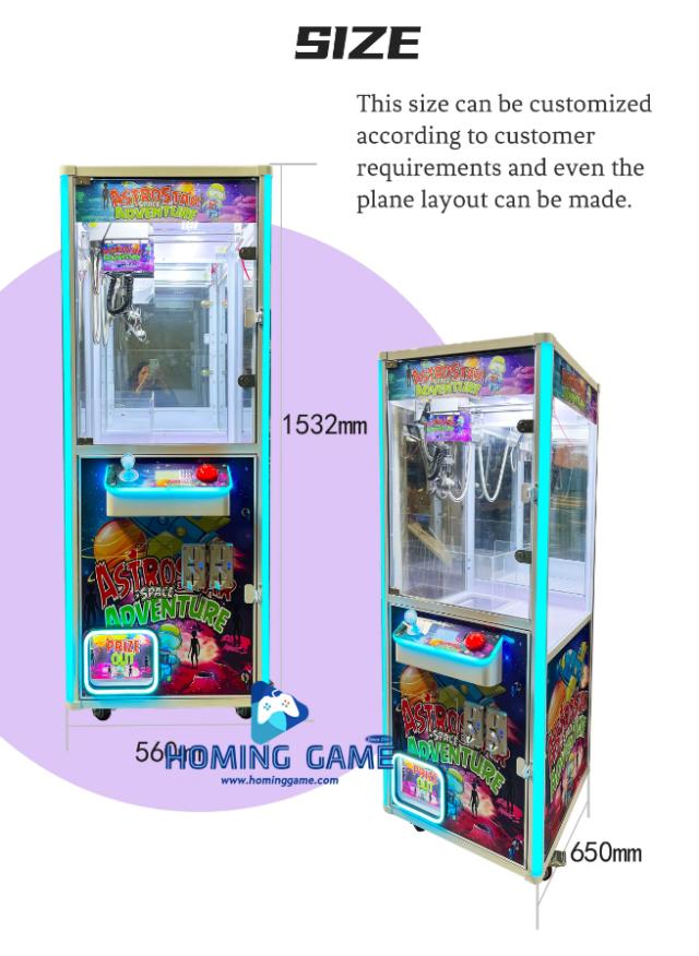 Astros Star Adventure Claw Machine Astros Star Adventure Claw Machine