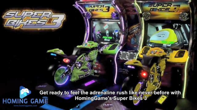 Ultimate Motorcycle Racing Experience with HomingGame's Super Bikes 3! #MotorcycleRacing #SuperBikes #ArcadeGaming #RacingGame(Order Call Whatsapp:0086-18688409495)