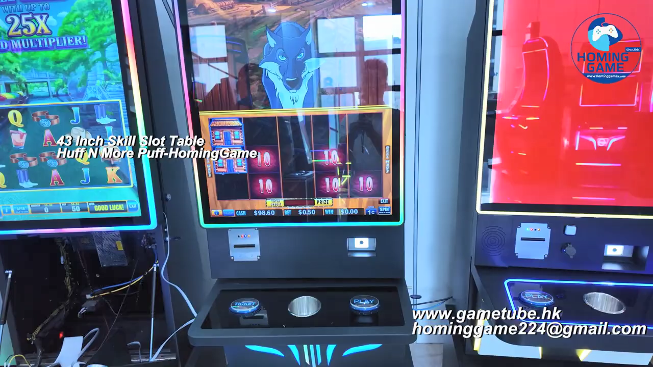 2026 New Arrival 2-in-1 Vertical Display PCB Board Huff N' Puff Game for 32" & 43" Straight and Curved Touch Skill Slot Game Machines 2026 New Arrival 2-in-1 Vertical Display PCB Board Huff N' Puff Game for 32" & 43" Straight and Curved Touch Skill Slot Game Machines