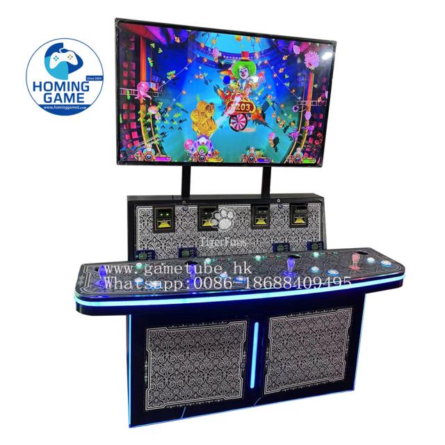HomingGame Factory Price 4 Player Upright Fishing Game Machine Vertical Screen Arcade Fish Hunter Shooting Game Cabinet for Amusement Center HomingGame Factory Price 4 Player Upright Fishing Game Machine Vertical Screen Arcade Fish Hunter Shooting Game Cabinet for Amusement Center