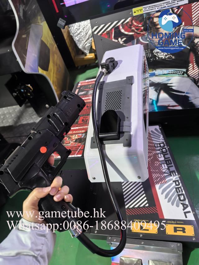 HomingGame Time Crisis 5 Deluxe Twin Player Gun Shooting Simulator Game Machine – Commercial Arcade Video Shooting Machine for Amusement Center HomingGame Time Crisis 5 Deluxe Twin Player Gun Shooting Simulator Game Machine – Commercial Arcade Video Shooting Machine for Amusement Center