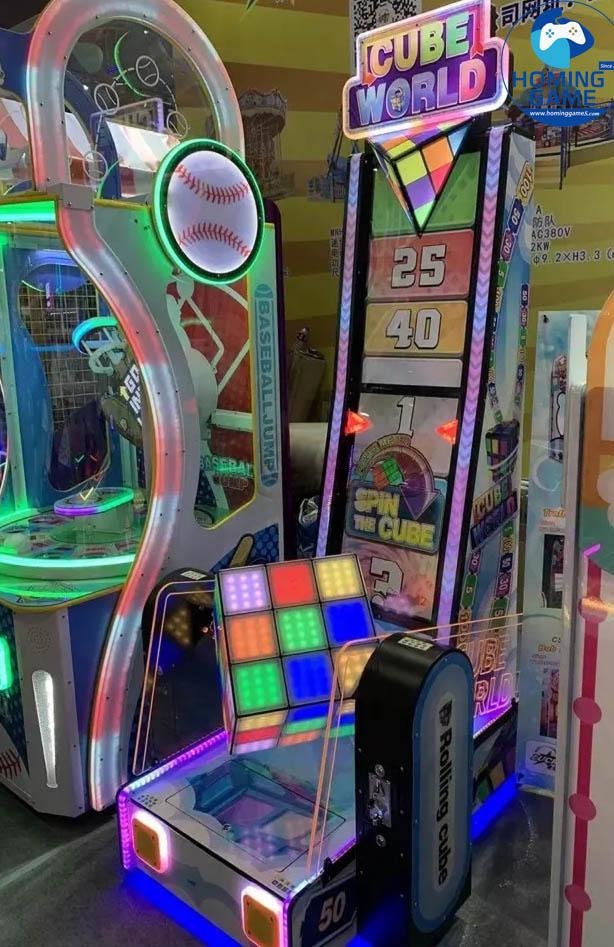 Coin Operated Cube World Football Ticket Redemption Game Machine – Factory Direct from HomingGame Coin Operated Cube World Football Ticket Redemption Game Machine – Factory Direct from HomingGame