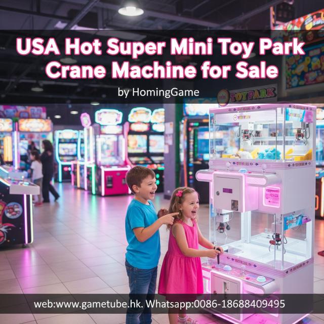 Top 4-Player Coin Operated Claw Machine | Mini Toy Park Metal Crane Arcade Game by HomingGame Top 4-Player Coin Operated Claw Machine | Mini Toy Park Metal Crane Arcade Game by HomingGame
