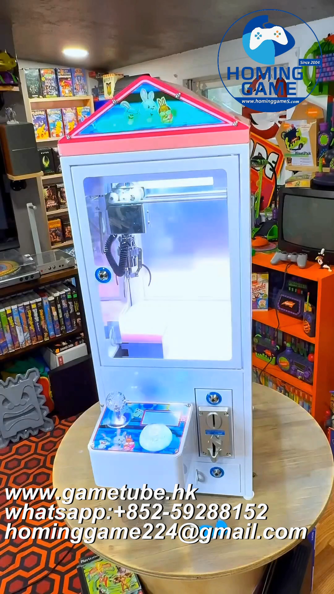 2026 USA Hot Sale Coin Operated Desktop Mini Claw Machine – Compact Arcade Prize Catcher & Candy Vending Machine for Commercial & Home Use | HomingGame22.png 2026 USA Hot Sale Coin Operated Desktop Mini Claw Machine – Compact Arcade Prize Catcher & Candy Vending Machine for Commercial & Home Use | HomingGame22.png