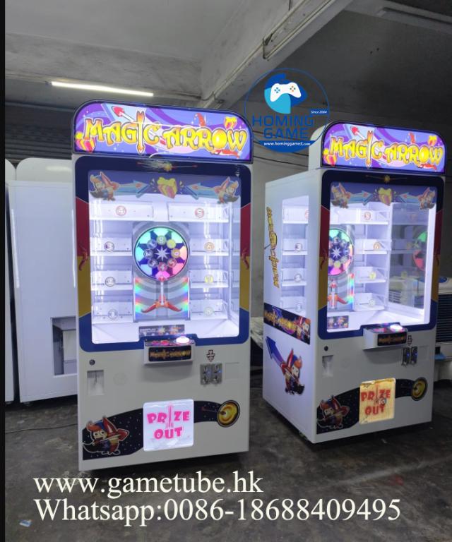 HomingGame Factory Coin-Operated Toy Vending Machine – Magic Arrow Arcade Prize Machine (US/EU Plug, CE Certified) HomingGame Factory Coin-Operated Toy Vending Machine – Magic Arrow Arcade Prize Machine (US/EU Plug, CE Certified)