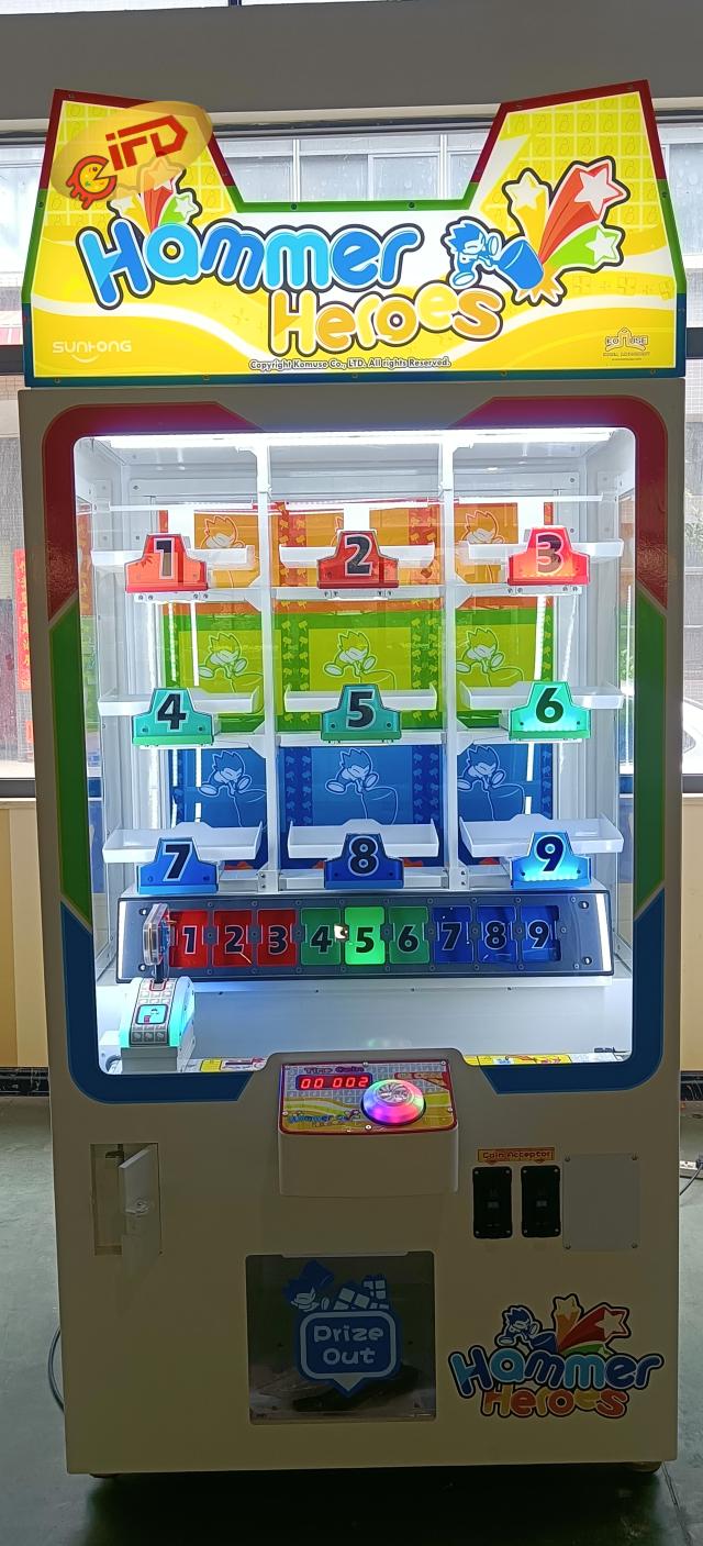 2026 Wholesale Hammer Hero & Axe Master Skill Prize Machine - Carnival Gift Vending Arcade Machine for Sale