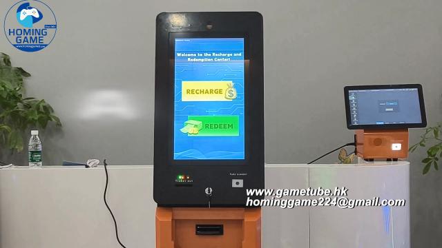 Smart Automated Arcade Cash Kiosk – Self-Service Recharge & Ticket Redemption ATM Terminal for 32 inch Slot Game And 43 inch Slot table game machine Smart Automated Arcade Cash Kiosk – Self-Service Recharge & Ticket Redemption ATM Terminal for 32 inch Slot Game And 43 inch Slot table game machine