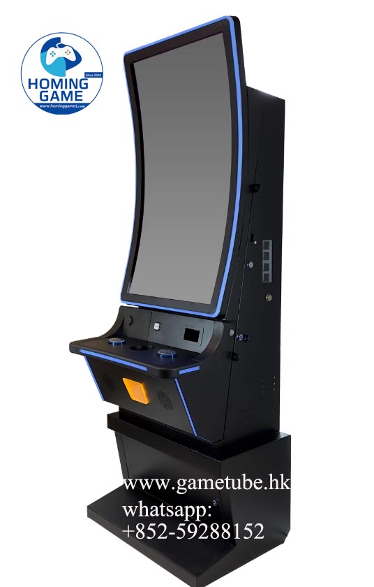 Wholesale Orion 43" Curved Vertical Metal Board-Ready Arcade Game Cabinet – HomingGame Wholesale Orion 43" Curved Vertical Metal Board-Ready Arcade Game Cabinet – HomingGame