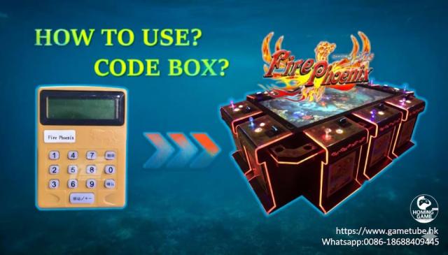 HomingGame Deluxe IGS Fire Phoenix Fishing Table Game Machine - Original IGS Software Background Settings & Code Box Technical Manual - High-Profit 2/4/6/8/10 Player Arcade Cabinet