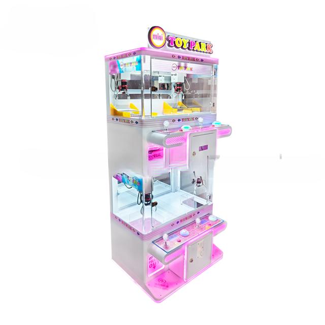 Top 4-Player Coin Operated Claw Machine | Mini Toy Park Metal Crane Arcade Game by HomingGame Top 4-Player Coin Operated Claw Machine | Mini Toy Park Metal Crane Arcade Game by HomingGame