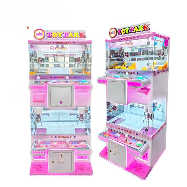 Top 4-Player Coin Operated Claw Machine | Mini Toy Park Metal Crane Arcade Game by HomingGame Top 4-Player Coin Operated Claw Machine | Mini Toy Park Metal Crane Arcade Game by HomingGame