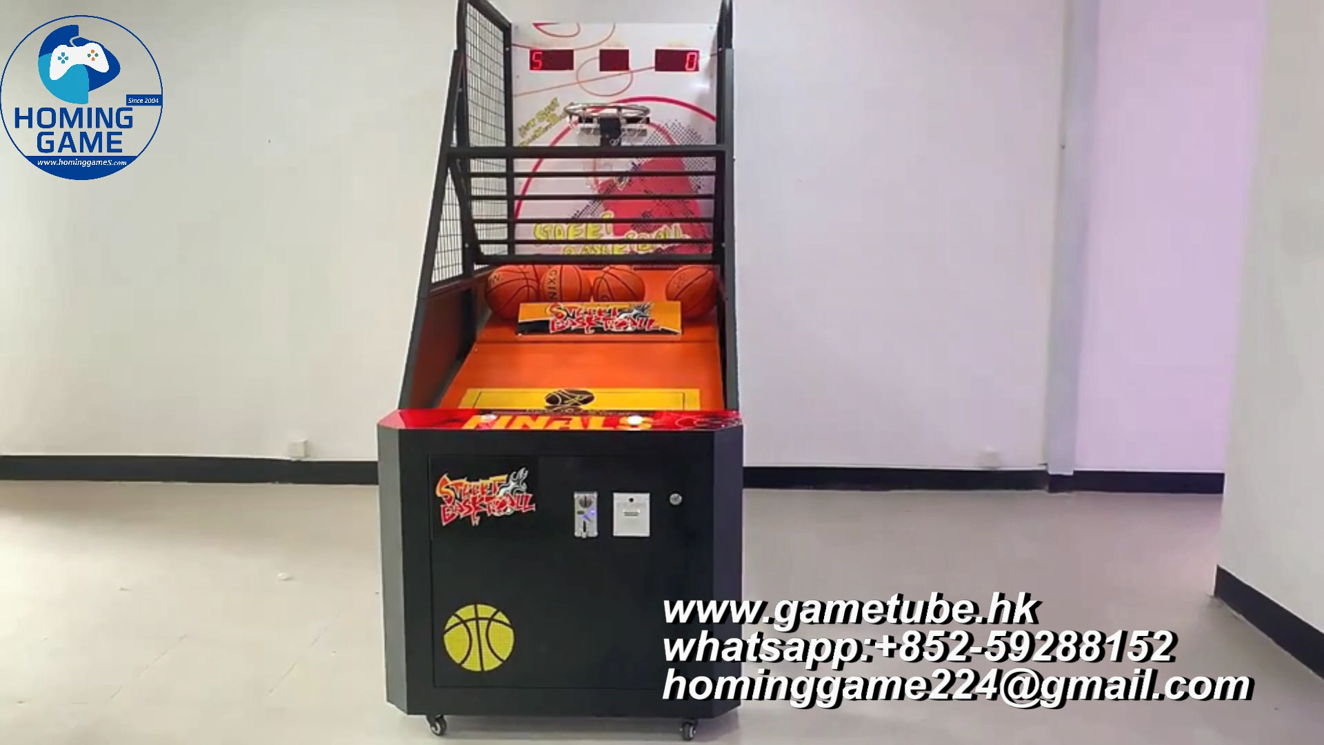 Wholesale Factory Direct Coin-Operated Indoor Amusement Center Electronic Basketball Machine | HomingGame