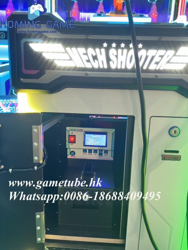 Coin Operated Mech Shooter Fast Gunman Arcade Shooting Game Machine for Sale by HomingGame