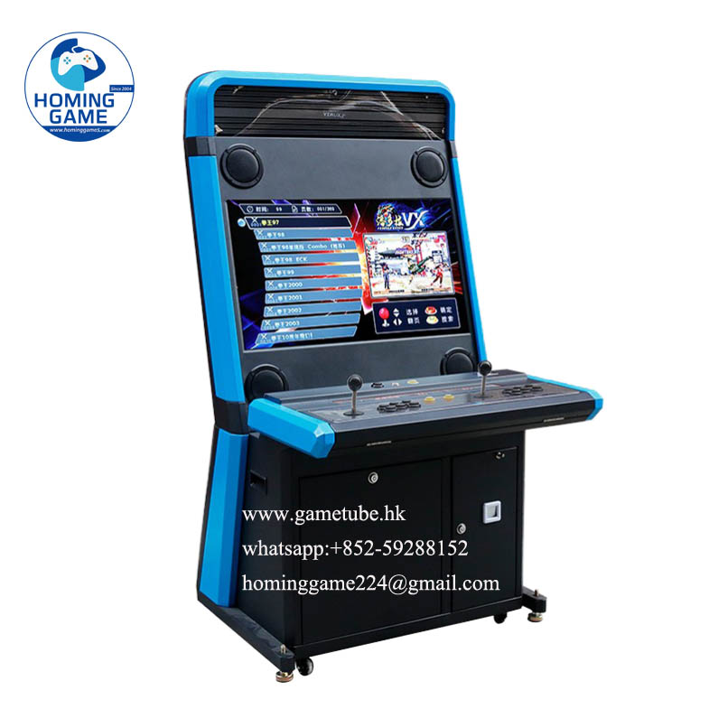 HomingGame Professional 32 Inch Fighting Arcade Machine – Coin Operated 2-Player Retro Video Game Cabinet for Commercial Venues HomingGame Professional 32 Inch Fighting Arcade Machine – Coin Operated 2-Player Retro Video Game Cabinet for Commercial Venues
