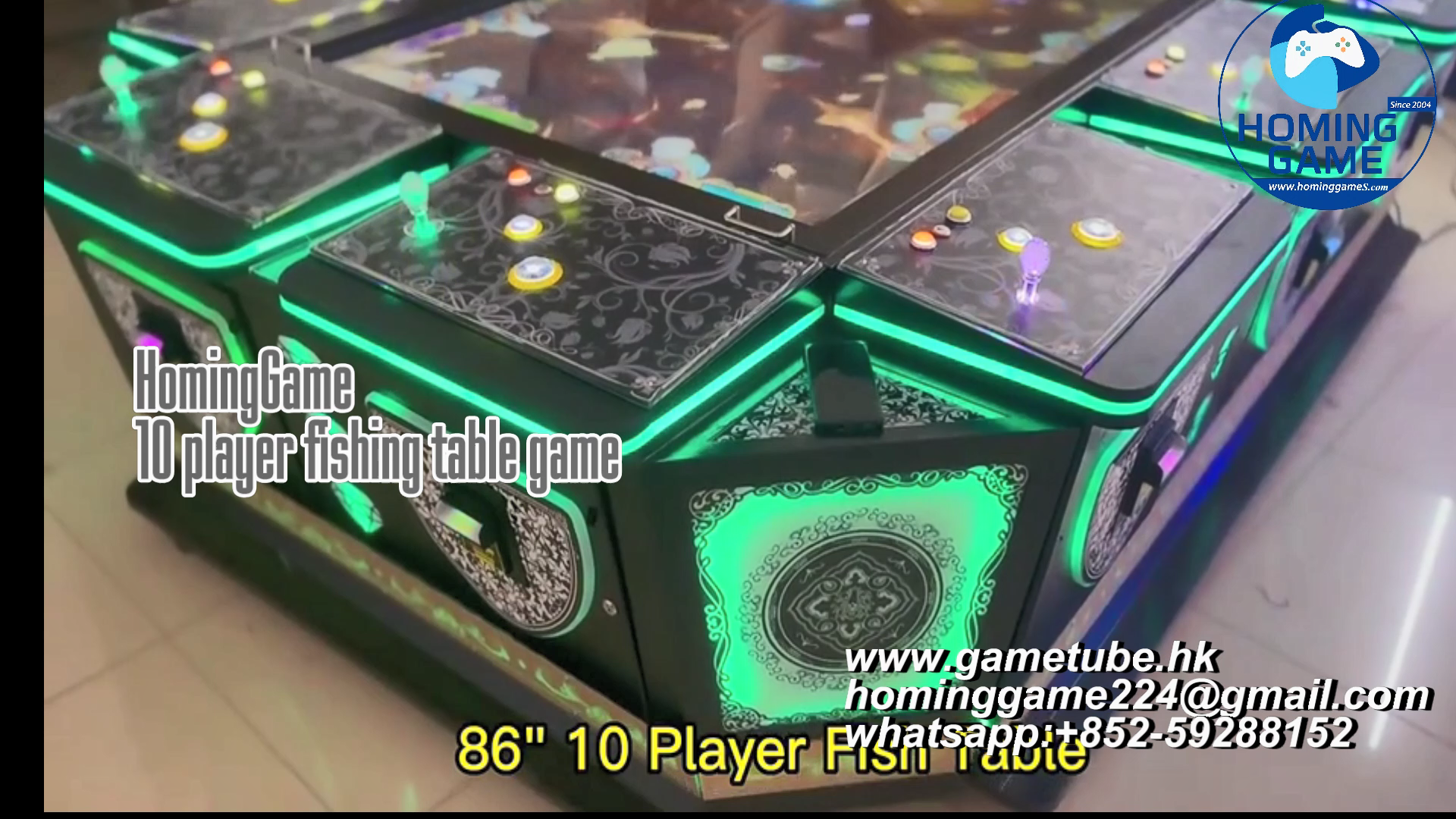 HomingGame Factory 10 Players 85 Inch Fishing Table Game Machine Ocean King Coin Operated Fish Arcade Game Cabinet for Commercial Game Room HomingGame Factory 10 Players 85 Inch Fishing Table Game Machine Ocean King Coin Operated Fish Arcade Game Cabinet for Commercial Game Room