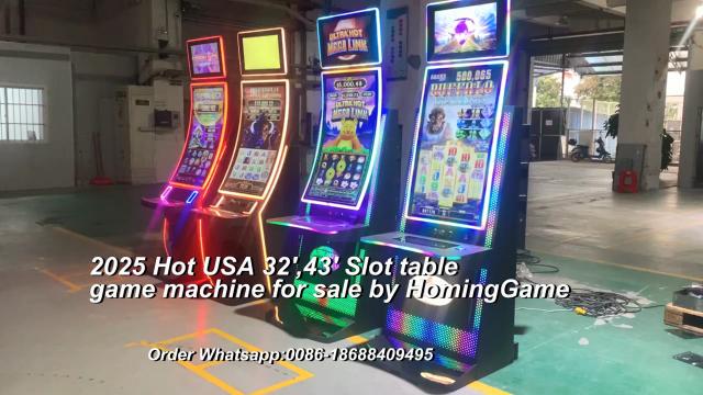 2026 Premium 32-Inch & 43-Inch Curved Touch Screen Slot Cabinets – High-Definition J-Curve Arcade Displays by HomingGame 2026 Premium 32-Inch & 43-Inch Curved Touch Screen Slot Cabinets – High-Definition J-Curve Arcade Displays by HomingGame