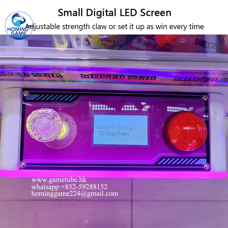 HomingGame Wholesale Commercial Coin Operated Crane Machine LED Lighting Claw Machine Toy Vending Arcade Game Machine HomingGame Wholesale Commercial Coin Operated Crane Machine LED Lighting Claw Machine Toy Vending Arcade Game Machine