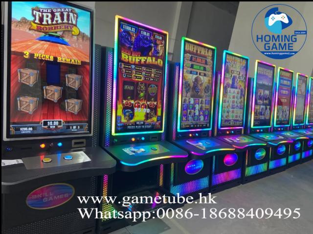 HomingGame 43″ Vertical Touch Skill Slot Game Machine | Casino-Style Arcade Slot & Skill Gaming Cabinet | Metal Arcade Cabinet Export USA & Worldwide HomingGame 43″ Vertical Touch Skill Slot Game Machine | Casino-Style Arcade Slot & Skill Gaming Cabinet | Metal Arcade Cabinet Export USA & Worldwide
