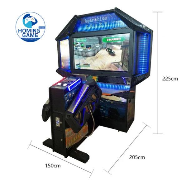 Homing Game Factory Operation Ghost Shoot Fire Arcade Game Machine | 55″ LCD Dual Player Light Gun Shooting Simulator | Coin Operated Arcade Gun Game OEM Homing Game Factory Operation Ghost Shoot Fire Arcade Game Machine | 55″ LCD Dual Player Light Gun Shooting Simulator | Coin Operated Arcade Gun Game OEM