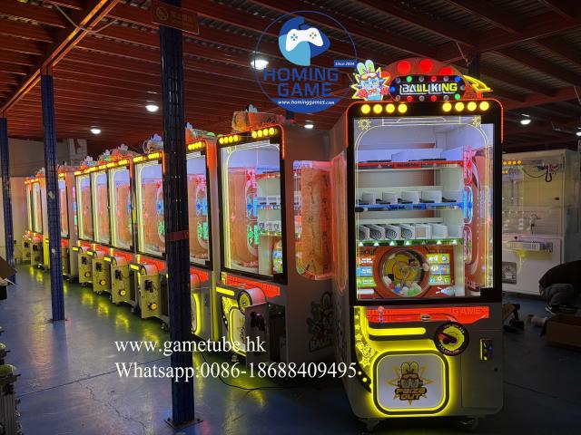 Factory Direct Ball King Rolling Ball Prize Redemption Game Machine | Hot Sale Gift Vending Arcade Machine | High Profit Single Player Prize Machine by HomingGame Factory Direct Ball King Rolling Ball Prize Redemption Game Machine | Hot Sale Gift Vending Arcade Machine | High Profit Single Player Prize Machine by HomingGame