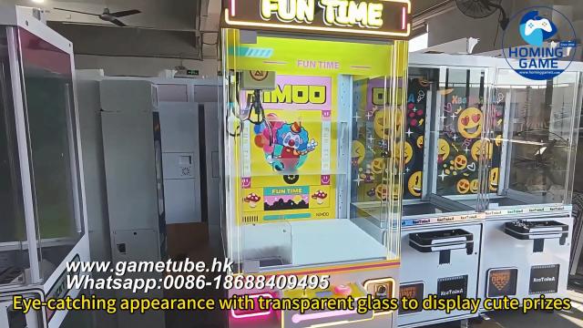 HomingGame 2026 Popular Fun Time 32″ Big Claw Prize Crane Machine | Commercial Arcade Claw Crane | LED Lights | Coin/Bill/Card Payment HomingGame 2026 Popular Fun Time 32″ Big Claw Prize Crane Machine | Commercial Arcade Claw Crane | LED Lights | Coin/Bill/Card Payment