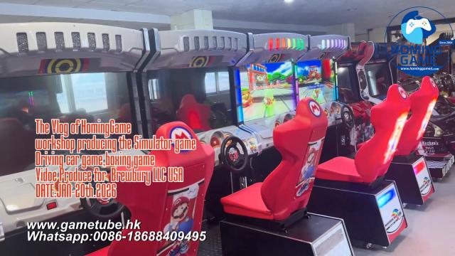 HomingGame Factory Workshop Vlog | Producing Mario Kart GP, Moto Racing & Boxing Arcade Game Machines for Brewbury LLC USA | Jan 20, 2026 HomingGame Factory Workshop Vlog | Producing Mario Kart GP, Moto Racing & Boxing Arcade Game Machines for Brewbury LLC USA | Jan 20, 2026