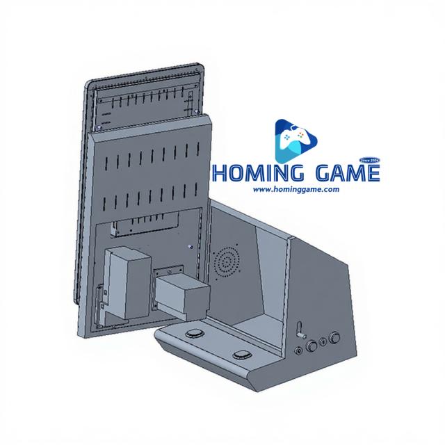 27 Inch Metal Stand Slot Game Cabinet | Factory Direct Skill Slot Machine by HomingGame