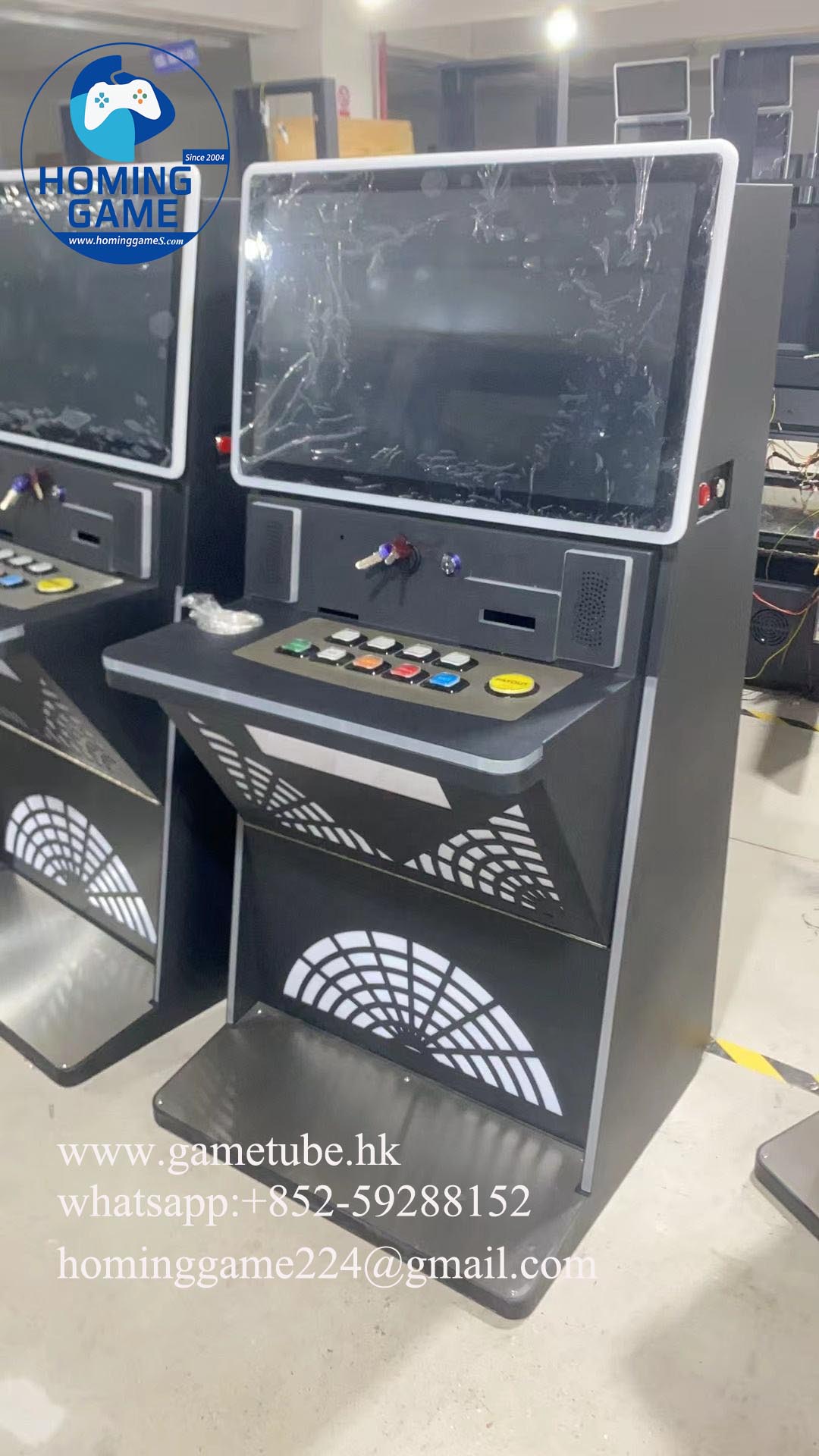 27" Premium Touchscreen Skill Slot Gaming Machine – Pog 510/585/590 Series – Heavy-Duty Metal Cabinet for Entertainment Centers & C-Stores 27" Premium Touchscreen Skill Slot Gaming Machine – Pog 510/585/590 Series – Heavy-Duty Metal Cabinet for Entertainment Centers & C-Stores