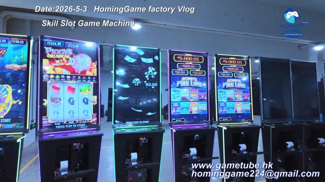 HomingGame 2026 Factory Direct 22/27/32/43 Inch Skill Slot Game Machine Cabinet | Vertical Straight & Curved Screen Slot Table Game for Amusement Room HomingGame 2026 Factory Direct 22/27/32/43 Inch Skill Slot Game Machine Cabinet | Vertical Straight & Curved Screen Slot Table Game for Amusement Room