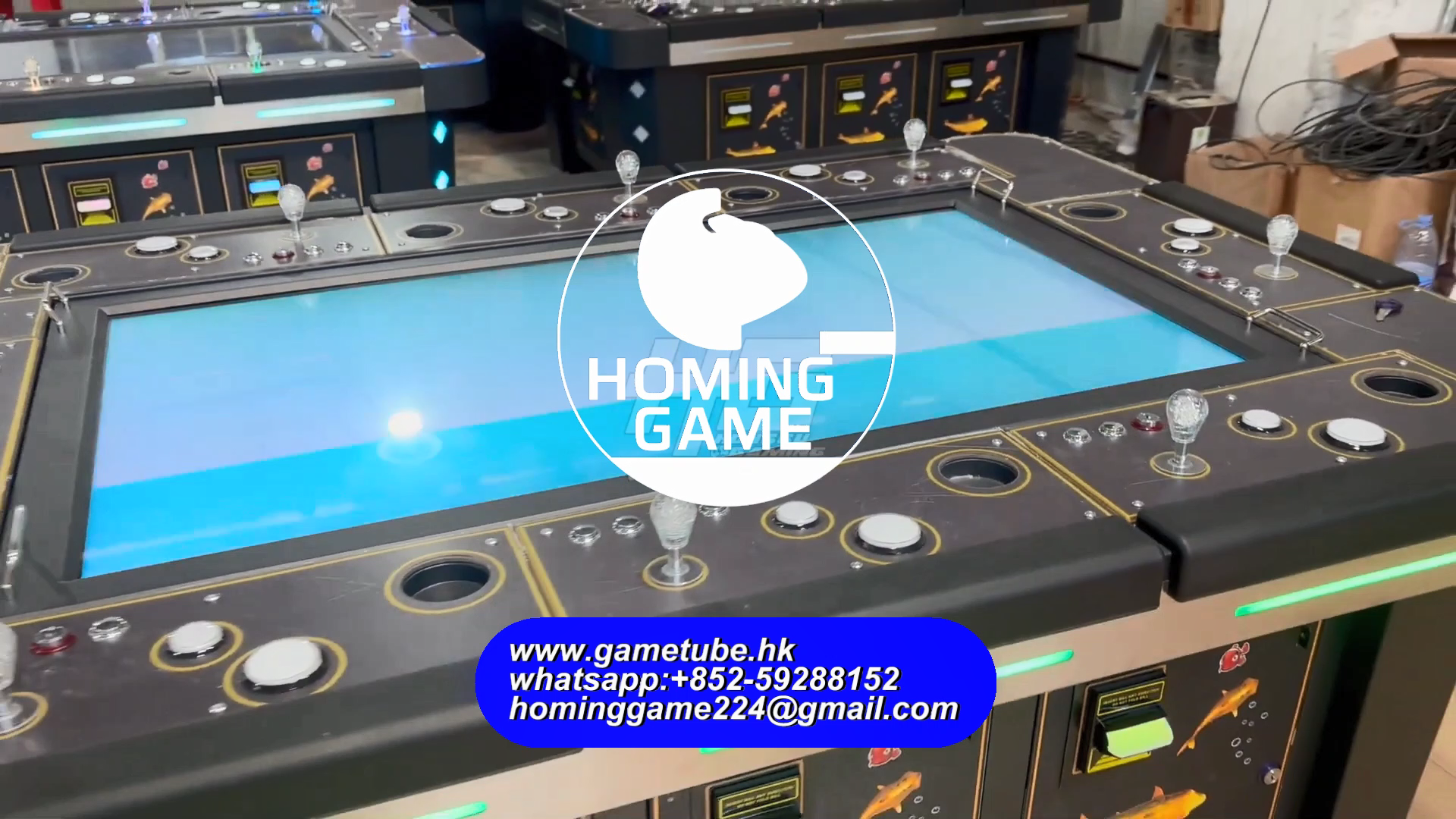 So Luxurious 8 Player 55 Inch Fish Game Machine - 8 Seat Arcade Table Cabinet by HomingGame So Luxurious 8 Player 55 Inch Fish Game Machine - 8 Seat Arcade Table Cabinet by HomingGame