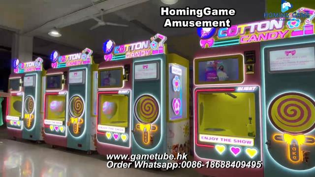 Factory Direct DIY Colorful Sweet Cotton Candy Prize Vending Machine | HomingGame Arcade Supplier Factory Direct DIY Colorful Sweet Cotton Candy Prize Vending Machine | HomingGame Arcade Supplier