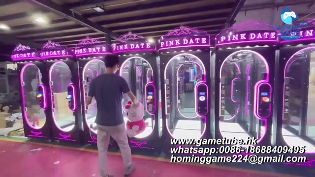 HomingGame Barber Cut Prize Game Machine - High Profit "Cut the Rope" String Cut Prize Game Machine for Arcade & FEC - New Arrival Pink Date Cut 2 Prize Game Machine HomingGame Barber Cut Prize Game Machine - High Profit "Cut the Rope" String Cut Prize Game Machine for Arcade & FEC - New Arrival Pink Date Cut 2 Prize Game Machine