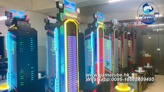 HomingGame Hercules Punching Boxing Machine – Durable Metal Coin Operated Boxing Game Machine for Amusement Centers & Bars HomingGame Hercules Punching Boxing Machine – Durable Metal Coin Operated Boxing Game Machine for Amusement Centers & Bars