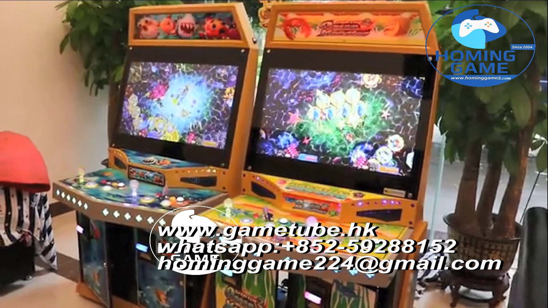 HomingGame Factory Price 2 Players Fish Table Game Cabinet 32 Inch LCD Screen Arcade Fishing Game Machine 26/32/33 in 1 Custom Coin Operated Amusement Equipment