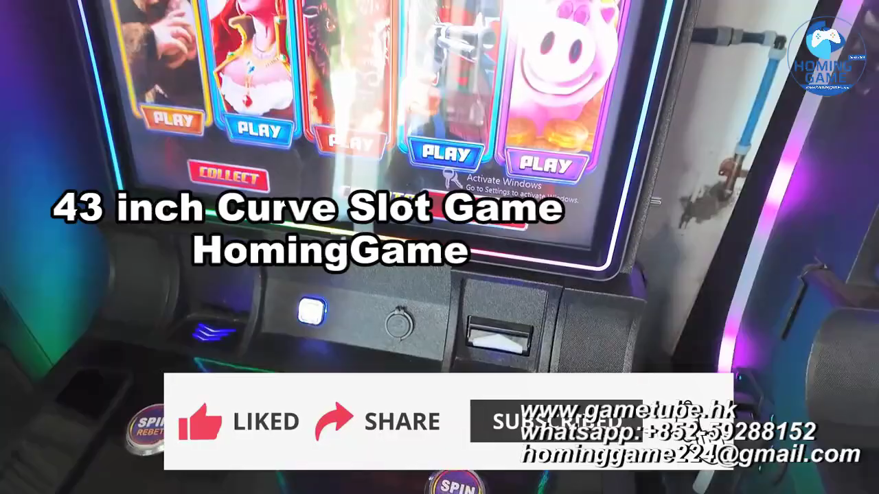 Wholesale Premium 43-Inch Curved Slot Table Game Machine | Aurora XPerience 7-in-1 Skill Game Board & ATM Cash Redemption Kiosk Integration Wholesale Premium 43-Inch Curved Slot Table Game Machine | Aurora XPerience 7-in-1 Skill Game Board & ATM Cash Redemption Kiosk Integration