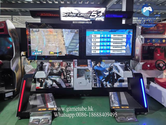 HomingGame Time Crisis 5 Deluxe Twin Player Gun Shooting Simulator Game Machine – Commercial Arcade Video Shooting Machine for Amusement Center HomingGame Time Crisis 5 Deluxe Twin Player Gun Shooting Simulator Game Machine – Commercial Arcade Video Shooting Machine for Amusement Center
