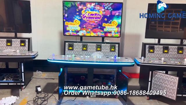Factory Direct 4 Player Upright Fishing Table Game Machine | Commercial Arcade Fish Hunter Game Cabinet for USA & Global Market | HomingGame Manufacturer Factory Direct 4 Player Upright Fishing Table Game Machine | Commercial Arcade Fish Hunter Game Cabinet for USA & Global Market | HomingGame Manufacturer