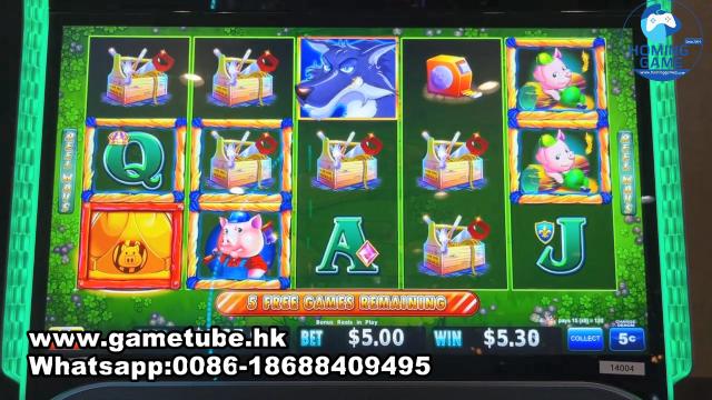 Factory Price Hard Hat Edition Huff N’ Puff Slot Machine - HomingGame Deluxe Casino Cabinet Factory Price Hard Hat Edition Huff N’ Puff Slot Machine - HomingGame Deluxe Casino Cabinet