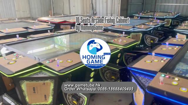 10 Seats Luxurious 86-Inch Arcade Fish Cabinet | 10 Players 86 Inch Screen Fish Game Machine 10 Seats Luxurious 86-Inch Arcade Fish Cabinet | 10 Players 86 Inch Screen Fish Game Machine