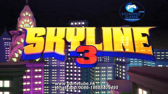 Hot Sale Sky Link 3 Skill Slot Game | 43'' Curved Skill Cabinet by HomingGame | Factory Direct Supply